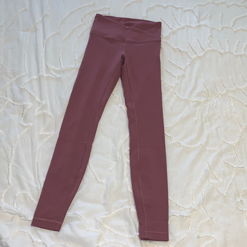 Mauve Wrap Leggings